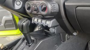 HH8 TESIN Window Lift Switch Button Decoration Cover for Suzuki Jimny JB74 2019 2020 2021 2022 2023 2024 2025 Interior Accessories 7B9Q2