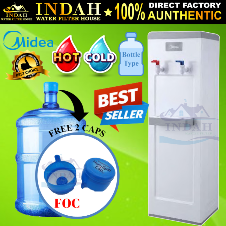 Midea Hot and Cold Bottle Type Water Dispenser Model: YL1932 Floor ...