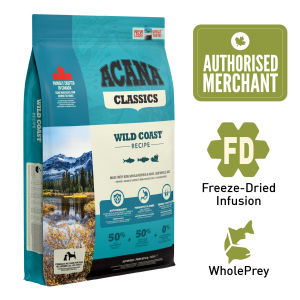 ACANA Freeze-Dried Coated Wild Coast Dry Dog Food 14.5kg