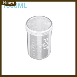 [Hillarys] Kitchen Grains Sealed Container Transparent Snack Storage Container Anti-Moisture Cereals And Grains Sealed Storage Barrel Box