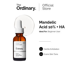 The Ordinary Mandelic Acid 10% + HA - 30 mL| Exfoliating Serum Targets Uneven Skin Tone Dullness