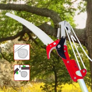 High Branch Scissors Gunting Dahan Tarik Pisau Tali Multifungsi Gergaji Kayu Pohon Dahan Ranting