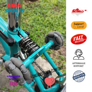 Rakki Sports Suspension Block with Titanium Axle for Brompton 3sixty Pikes