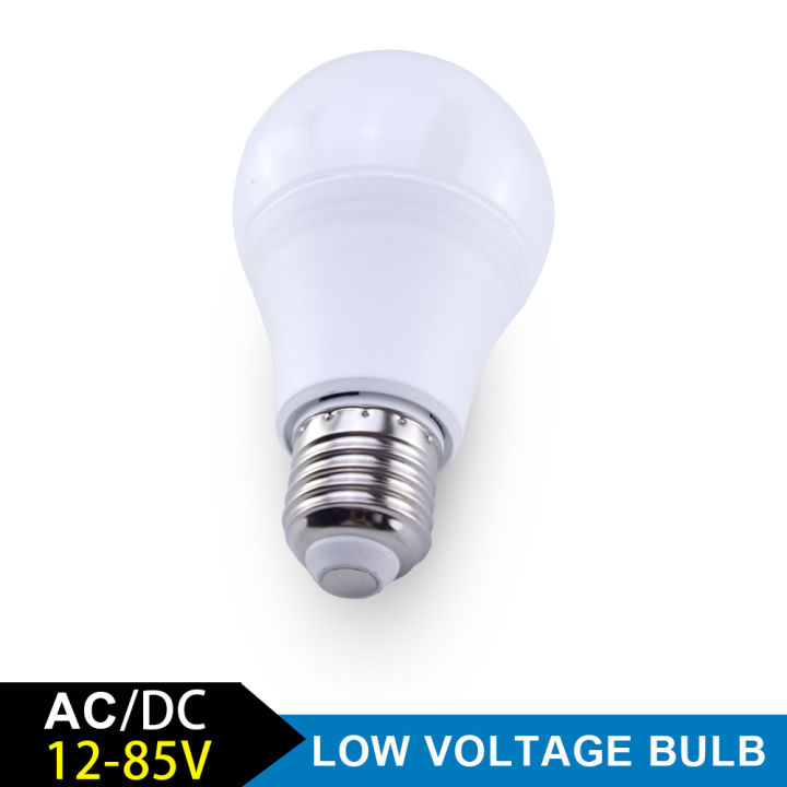 AC DC 12V to 85V LED Bulb Lamp 3W 6W 9W 12W 15W 18W E27 Cold Warm White ...