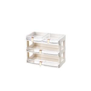 【SG Seller】Truslink Up Graded High Quality Multi Layer Hot Pot Food Plate Steamboat Dish Plate Shelf PP Material Kitchen Table Storage Tray Steamboat Food Organiser