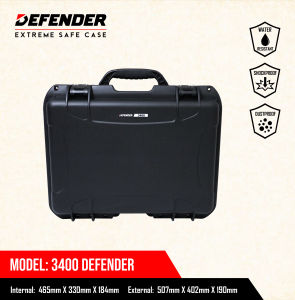 Defender 3400 Extreme Case Black