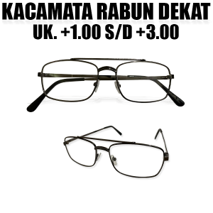 Kacamata Lensa Plus Model Aviator Kacamata Baca Rabun Dekat +1.00 sampai +3.00 Untuk Pria dan Wanita