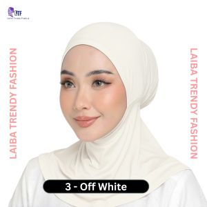 Inner Ninja Tali Hijab inner Hijab Neckcover 3in1 | Spandex Lycra Underscarf | Laiba Fashion