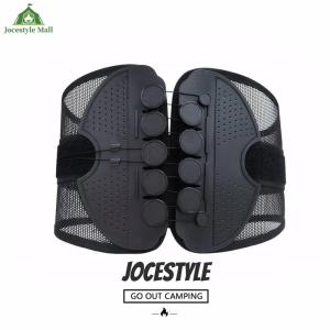 [Jocestyle Mall] Double Pull Waist Support Belt with Buckle Orthopedic Waist Support Mesh Lumbar Support Belt for Lower Spine Protection