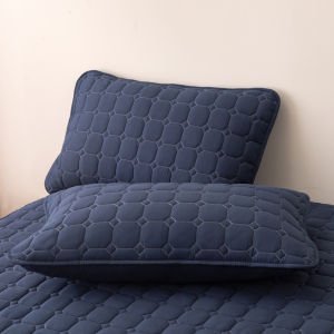 2Pcs Quilted Pillow Protector Standard Size 20x30inches Envelope Design Waterproof Pillowcase