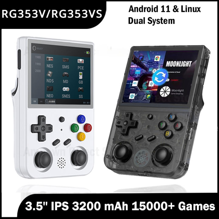 ANBERNIC RG353V RG353VS Retro Game Console 3.5INCH Handheld Game ...