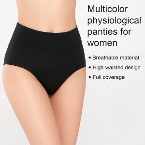 Womens multicolor optional antileakage breathable panties