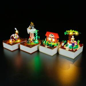 [PRE-ORDER] Light Kit Bricktober 2021 Fairytale Collection 6384693 6384694 6384695 6384696 Little Red Riding Hood