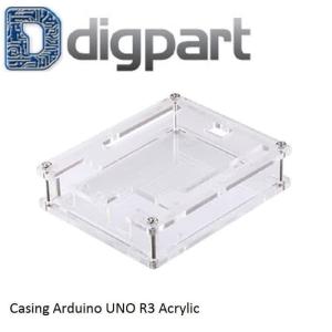 Casing Arduino UNO R3 Acrylic Box Akrilik Cover Case Kotak