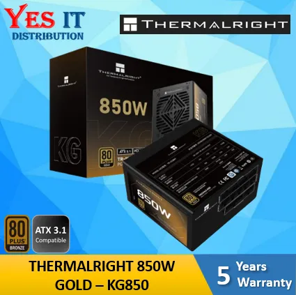 Thermalright Power Supply KG750 /KG850 ( 80 PLUS GOLD / 750W / 850W )