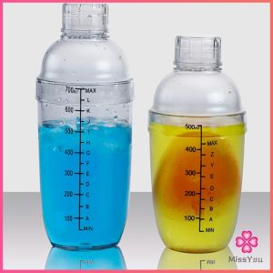 Missyou แก้วเชคค็อกเทล เครื่องมือบาร์เทนเดอร์ สเกลคู่ ร้านชานม เครื่องปั่น Snow grams cup