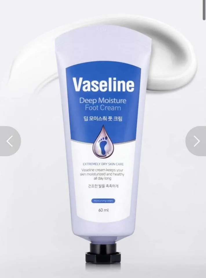 KEM DƯỠNG GÓT CHÂN VASELINE DEEP MOISTURE FOOT CREAM 60ML - SẢN PHẨM ĐƯỢC  CHỌN LỌC YÊU THÍCH TRÊN THỊ TRƯỜNG, CHẤT LƯỢNG CAO DÙNG CỰC KÌ THÍCH NHÉ CẢ  NHÀ |