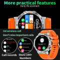 LIGE Bluetooth Call Smart Watch Men Full Touch Screen Sports Fitness Watch IP68 Waterproof for Android iOS + Box. 