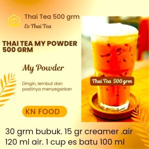 Bubuk Minuman Thai Tea 500gram - Thai Tea Powder Drink