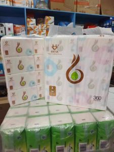 Wood Pure Facial Tissue Shuta 360s < S-0038 > Good Quality Tissue Paper ( Luckystar.shop.ph )