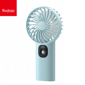 Original YOOBAO F3PL Rechargeable Type-C Interface Cool Wind 8000mAh Mini Fan with Digital Power Display