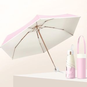 NEXTYOO Ultralight Pocket Rain Umbrella Ultraviolet Protection Folding Sun Umbrella Portable Wind Resistant Sun Shade Umbrella Summer