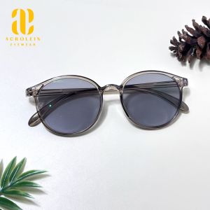 FRAME KACAMATA MODEL OVAL LENSA PHOTOCROMIC ANTIRADIASI BLUERAY MINUS WANITA PRIA