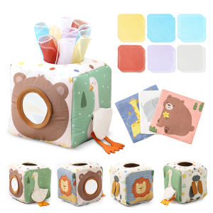 Montessori Toys Magic Cotton Animal Tissue Box Kids Finger Exercise Busy Board Toys Baby Educational Activity Sensory Game Gifts2026