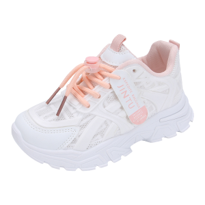LJMOFA Kids Sports Shoes Fashion Korean Style Breathable Comfortable Sneakers for Kids 6-13 Years​