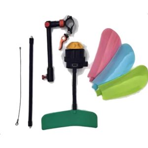 btnx Portable Travel Wind Driven Generator with USB&DC Dual Interface Built-In Rectifier Voltage Regulator Module Small Wind Turbine H5K8Q