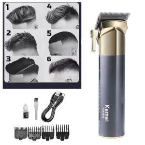 Alat Cukur Rambut Kemei KM-2626 Professional Hair Clipper Rechargeable Mesin Cukur Rambut Elektric