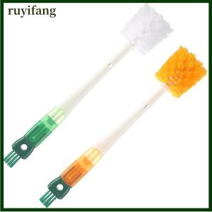 ruyifang 5 in1 phim hoạt hình chai bàn chải thiết lập dài xử lý nhà đa chức năng Cốc bàn chải làm sạch bàn chải đầu Nhà Bếp Làm sạch phụ kiện
