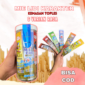 MIE LIDI KARAKTER VIRAL ANEKA RASA KEMASAN TOPLES ECER 1000 HARGA GROSIR TERMURAH