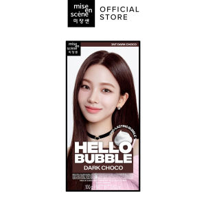 NEW mise en scene Hello Bubble - Hair Color 2025 Pewarna Rambut dengan Bentuk Bubble Foam Warna Tahan Lama dan Terlihat Alami