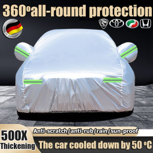 【MY Spot】car cover waterproof car cover sun protection auto exterior covers suv car cover heavy duty selimut canvas penutup kereta protector outdoor vios kain honda hrv full canves premium myvi Perodua Proton Toyota BYD ISUZU Mazda Model 3 Y 盖车布 防晒
