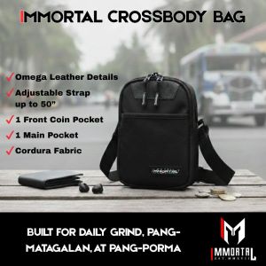 Immortal Motobag Crossbody Bag | Cordura Fabric | Minimal Functional. IMMORTAL by Design.