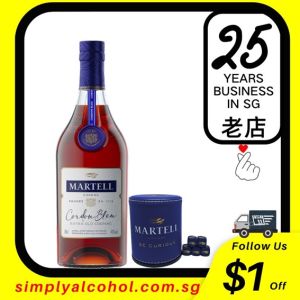 Martell Cordon Bleu Cognac 70Cl w Gift Box