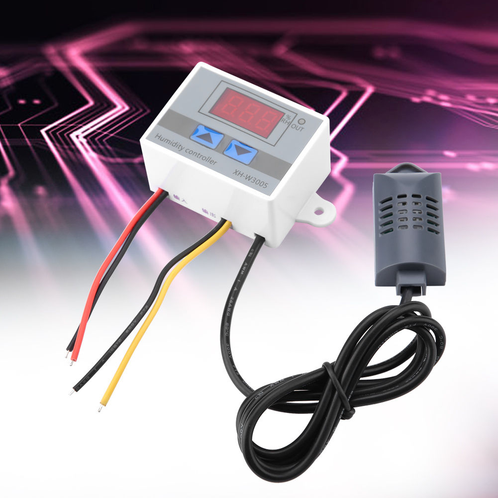 Meterk XH-W3005 Digital Hygrometer Switch Controller Humidity Sensor 0 ...