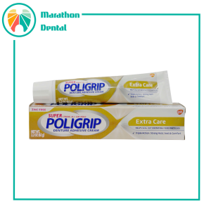 [COMBO 3 TUBE] Poligrip Extra Care GSK 62g Keo dán hàm I Marathon Dental