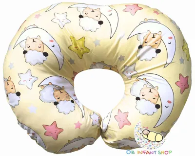 Multi functional Nursing Pillow for Newborn baby l Infant baby with Transparent Bag