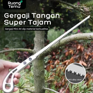 Gergaji Kayu Mini Baja Paduan SK5 Gergaji Potong Kayu Super Tajam Hand Gergaji Bonsai