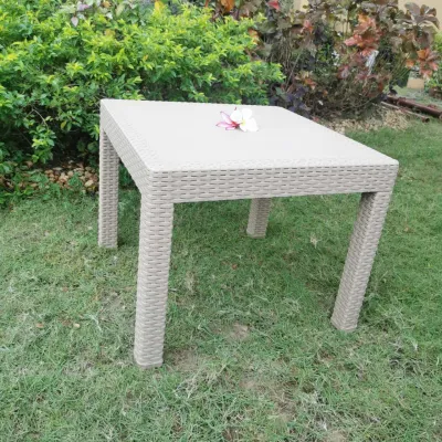 RATTAN TABLE/ COFFEE TABLE AND STUDY TABLE/ SQUARE OUTDOOR TABLE (TABLE ONLY) LAMESA/PLASTIC RATTAN MODERN INDOOR OUTDOOR TTABLE/MONOBLOCK MONOBLOC TABLE