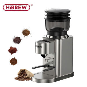 Máy xay hạt cà phê Espresso chuyên nghiệp thương hiệu HiBREW G7 150W - 48 chế độ xay từ thô đến mịn - Hàng chính hãng