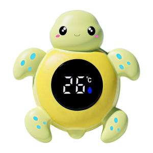 Cartoon Animal Baby Bath Thermograph With LED Temperature Display Water Safety Sensor For Infant Bathtime Monitoring