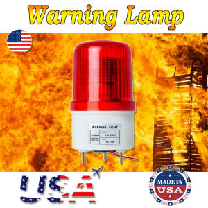 220V Mini Wired Flash Light Strobe Sound Siren Wireless Alarm Safety Home Security System