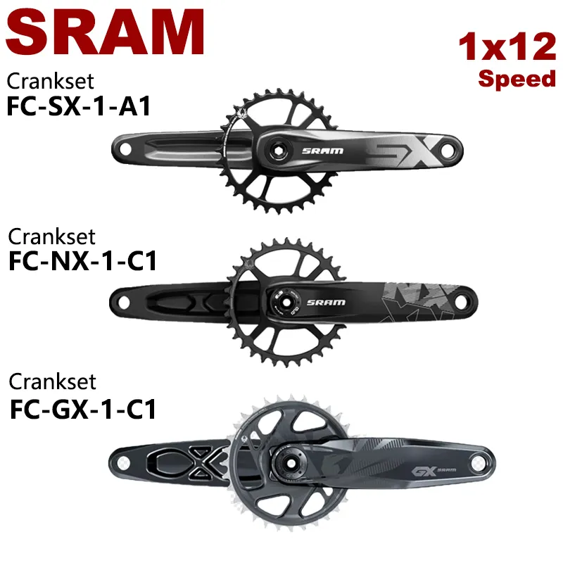 SRAM SX NX GX EAGLE DUB Crankset 12 Speed Mountain Bike 170mm
