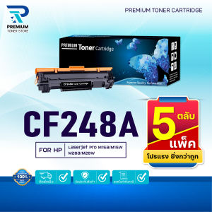(PACK 5) หมึกเทียบเท่า CF248A 248A CF-248A 248 48A CF248 FOR HP LaserJet pro M15 M15W M28 M28W