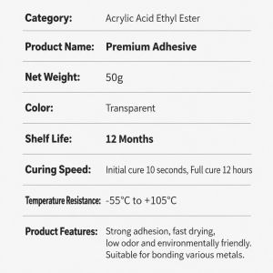 JMY Extra Strong Super Glue Heavy Duty High Performance Instant Adhesive Multi Purpose Rapid Repair Glue Wood Plastic Metal Glass Ceramic DIY