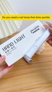 Handheld Rechargeable Nail Art Lamp USB Mini UV LED Light Portable Gel Polish Curing Manicure