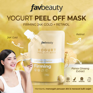 FAV Beauty Yogurt Firming Peel Off Mask 24K Gold + Retinol